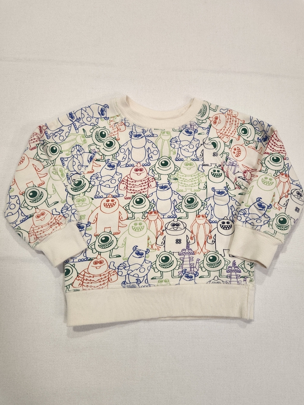 Hanna Andersson x Pixar Collection Monsters Inc. Sweatshirt Size 90 3T